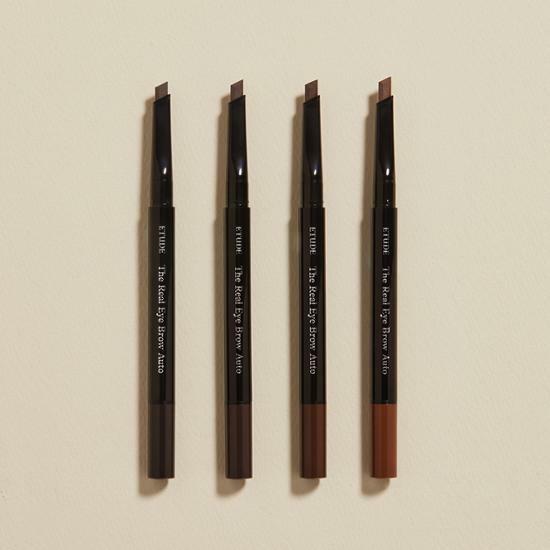 [Etudehouse] The Real Eye brow Auto Pencil -04 Peanut Brown