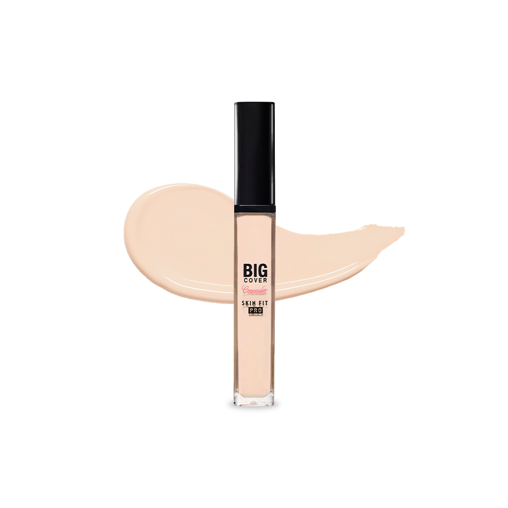 [Etudehouse] Big Cover Skin Fit Concealer PRO 7g -P03 Light Vanilla