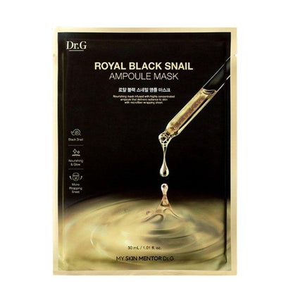 [Dr.G] Royal Black Snail Ampoule Mask 1ea 30ml