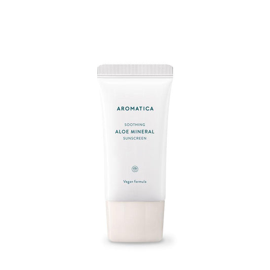 [Aromatica] Soothing Aloe Mineral Sunscreen SPF50+/PA++++ 50g