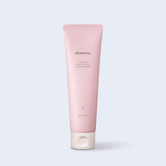 [Aromatica] Reviving Rose Infusion Cream Cleanser 145g