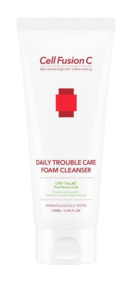 [CellFusionC] TRE.AC Daily Trouble Care Foam Cleanser - 130ml