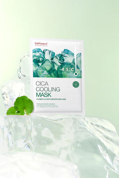 [CellFusionC] Cica Cooling Mask - 5 sheets