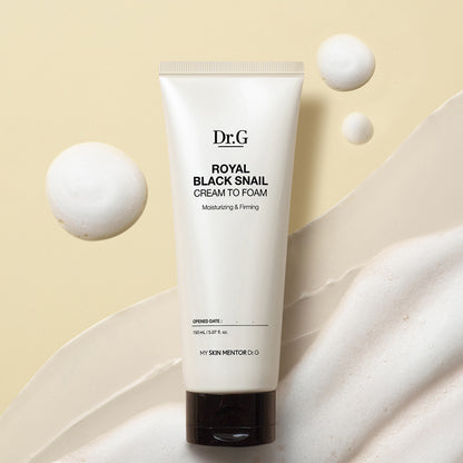 [Dr.G] Royal Black Snail Cream To Foam 150ml