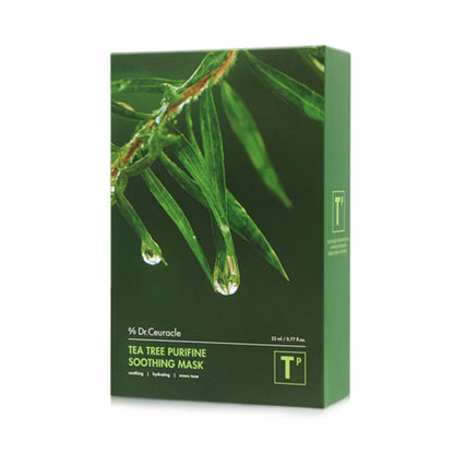 [Dr.Ceuracle] Tea Tree Purifine Soothing Mask 10pcs