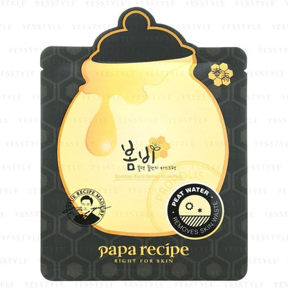 [PapaRecipe] Bombee Black Honey Mask 10ea