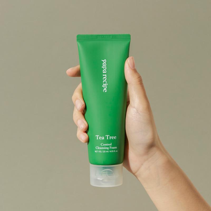 [PapaRecipe] Tea Tree Control Cleansing Foam 120ml