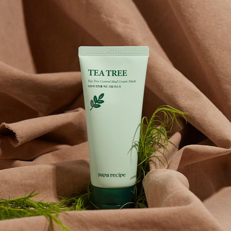 [PapaRecipe] Tea Tree Control Mud Cream Mask 100ml