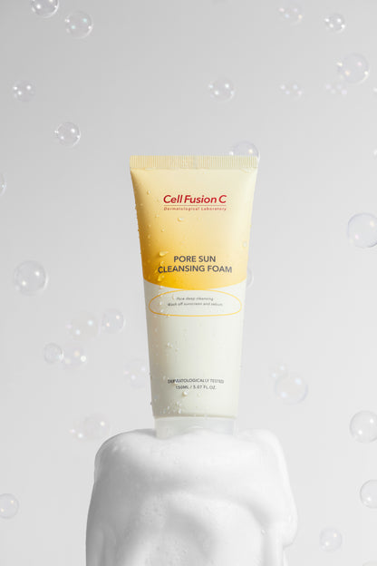[CellfusionC] Pore Sun Cleansing Foam - 150ml