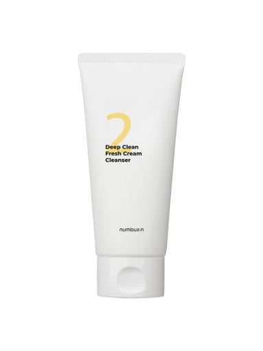 [Numbuzin] No.2 Deep Clean Fresh Cream Cleanser 120ml