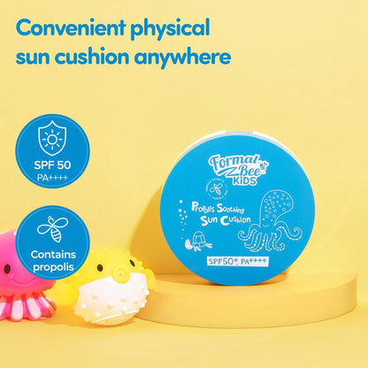 [FormalBeeKids] Propolis Soothing Sun Cushion SPF50+ PA++++ 25g