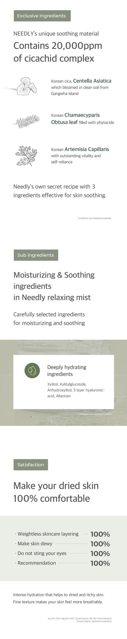 [Needly] Cicachid Relaxing Mist 100ml