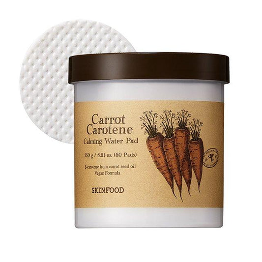 [Skinfood] Carrot Carotene Calming Water Pad 250g 60 sheets