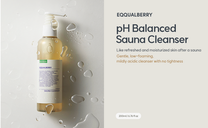 [Eqqualberry] PH Balanced Sauna Cleanser 200ml